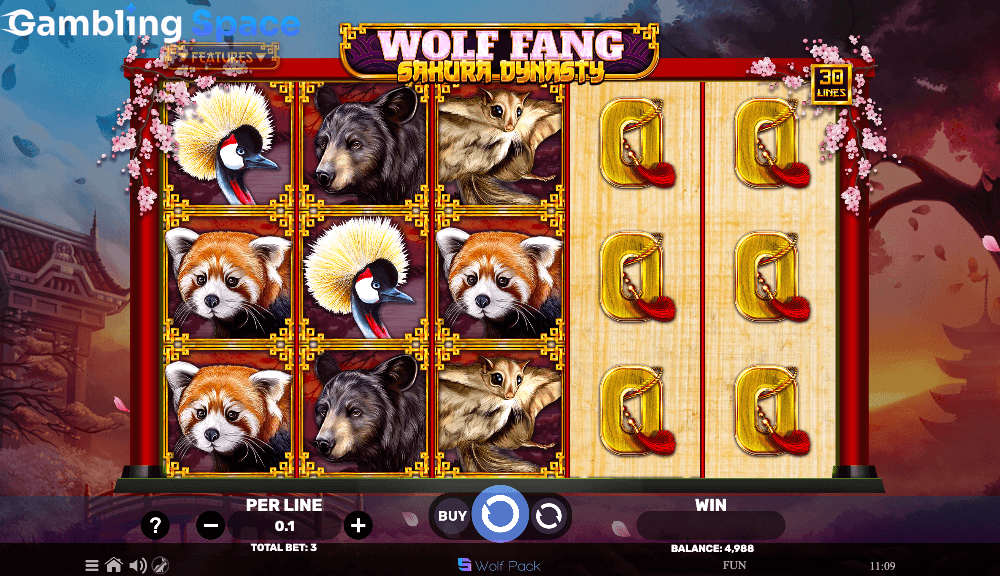 Wolf Fang Sakura Fortune – Screenshot 6