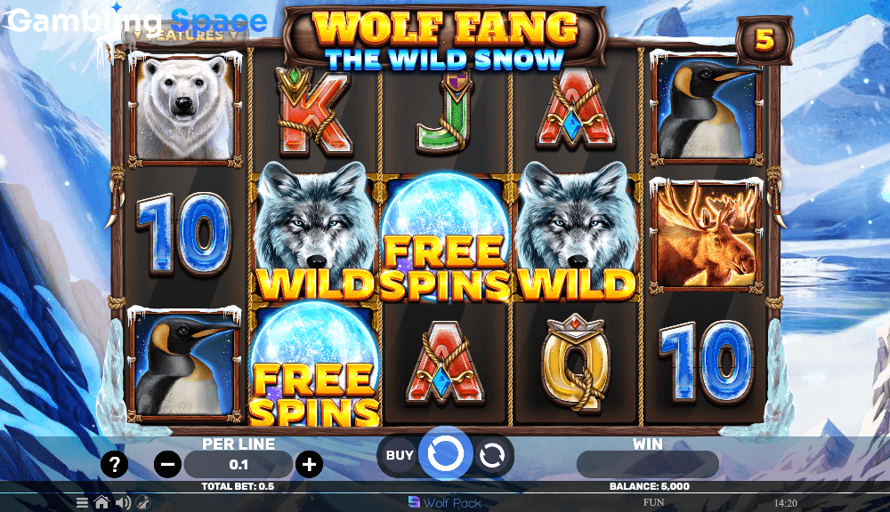 Wolf Fang The Wild Snow – Screenshot 2