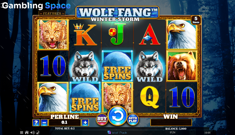 Wolf Fang Winter Storm – Screenshot 2