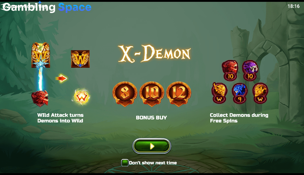 X-Demon Bonus Buy – Screenshot 1