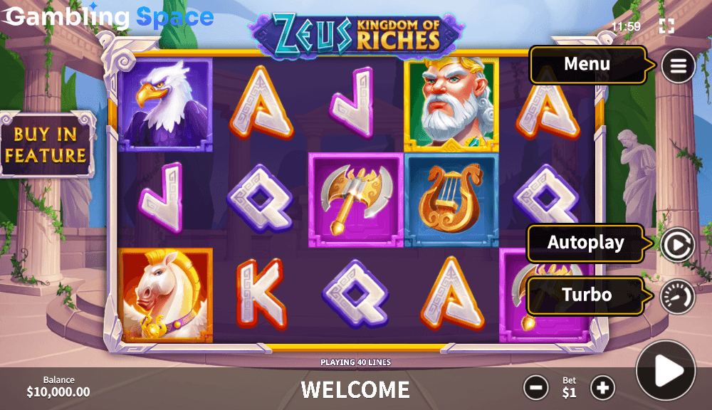 Zeus Kingdom of Riches – Screenshot 2