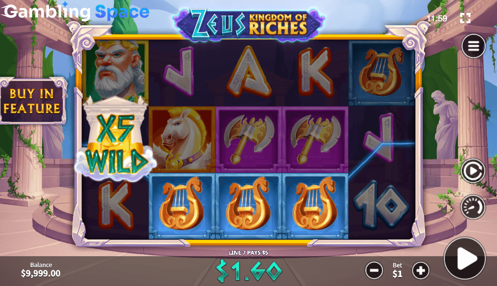 Zeus Kingdom of Riches – Screenshot 4
