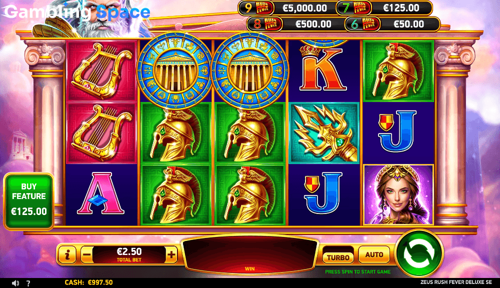 Zeus Rush Fever Deluxe SE – Screenshot 3