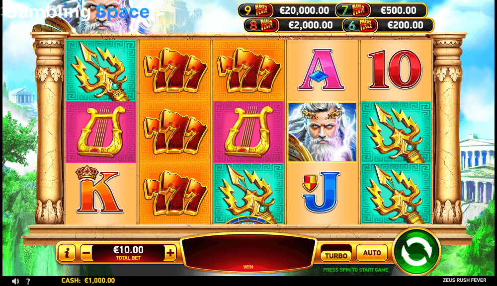Zeus Rush Fever – Screenshot 2