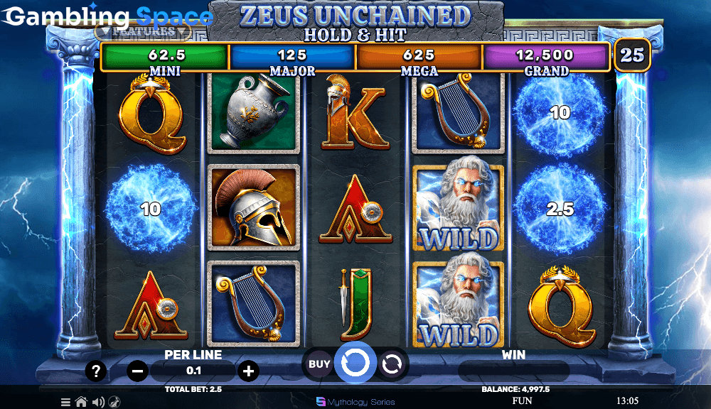 Zeus Unchained - Hold & Hit – Screenshot 3