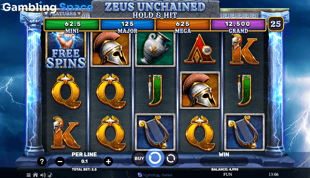 Zeus Unchained - Hold & Hit – Screenshot 4