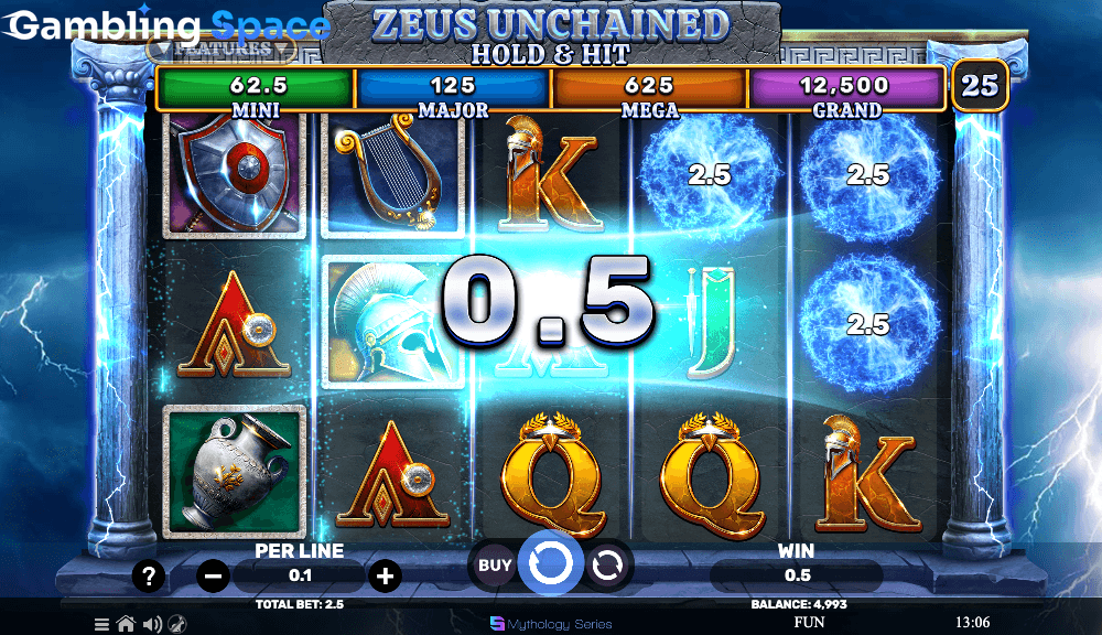 Zeus Unchained - Hold & Hit – Screenshot 5
